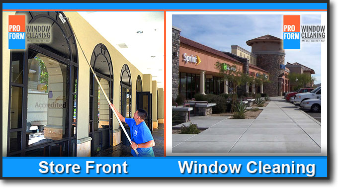 store front window cleaning